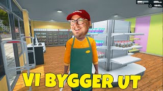UFO &amp; WHIPPIT RENOVERAR &amp; BYGGER UT I SUPERMARKET SIMULATOR