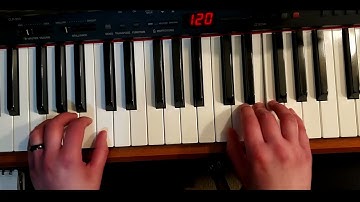 Footsteps by Andrea Dow from WunderKeys Pop Staff Piano Library for Older Beginners Book 1