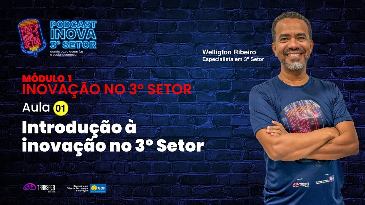 MÓD. 1 - INOVAÇÃO NO 3º SETOR - AULA 1 - INTRODUÇÃO À INOVAÇÃO NO 3º SETOR