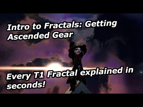 Intro to Fractals: Getting Ascended gear & Every T1 Fractal Explained in Seconds! Guild Wars 2 Guide