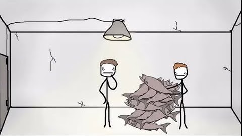 Fish Jenga but with actual British accents