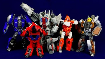 WeiJiang Warrior Calculation King Combiner Team (Technobots) - Figure Study 307