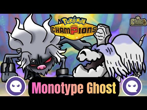 Monotype Ghost: Criei Uma Nova Conta no Pokemon Champions e Tá Funcionando! #pokemon