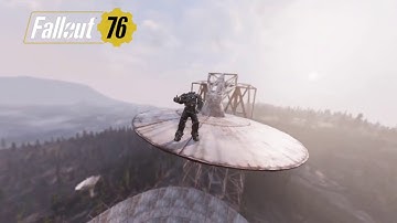 Fallout 76 - Climbing The National Isolated Radio Array (Because Why Not?)