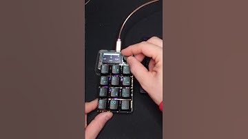 Macropad with oled screen