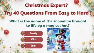 Ultimate Christmas Trivia Quiz 🎄 | 40 Festive Questions to Test Your Holiday Knowledge!