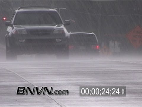 10/06/2005 Sarasota FL Rain Video