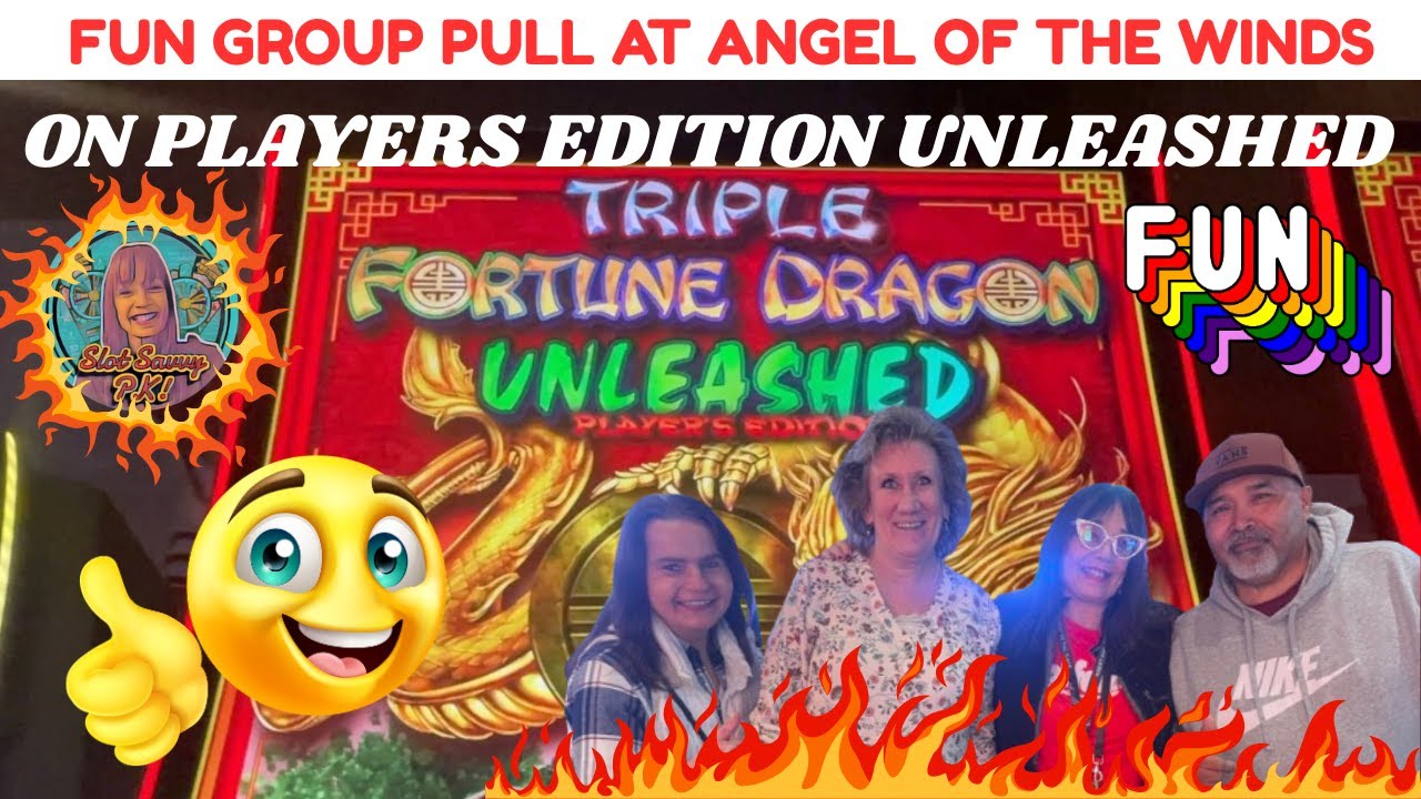😎🩷🔥🌈 ️💋💚FUN GROUP PULL at Angel of the Winds Casino on Wednesday, April