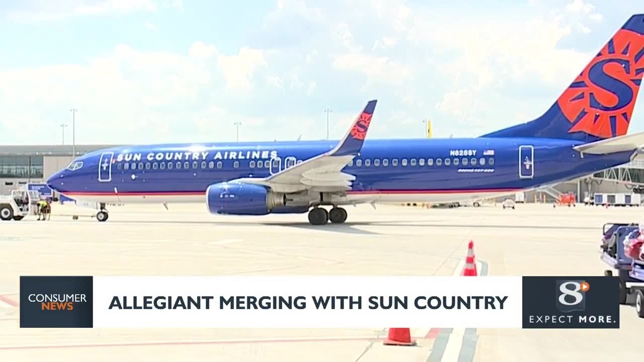 Consumer headlines: Allegiant merging with Sun Country