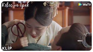 Kılıç ve İpek 28| Xu Lingyi, Shiyi'yi başka bir adamla görünce kıskandı.Shiyi, Xu Lingyi'yi yaraladı