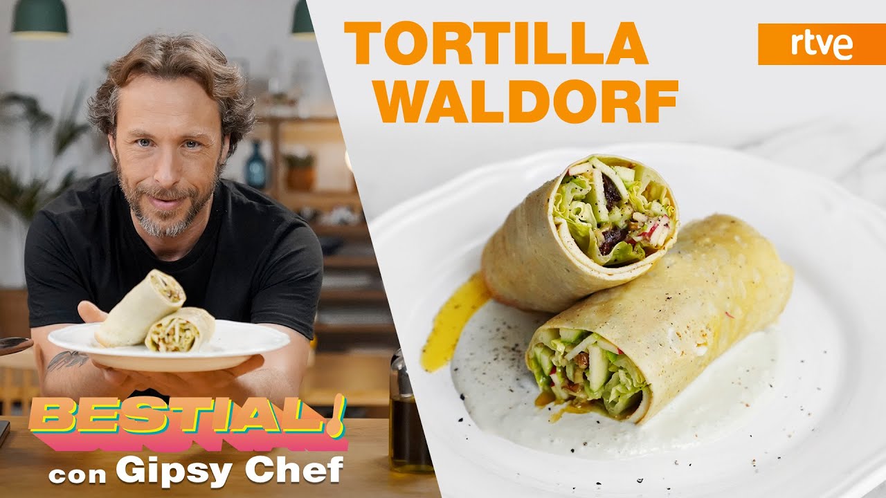 Tortilla Waldorf: Gipsy Chef reinventa las cenas ligeras | Cocina BESTIAL!