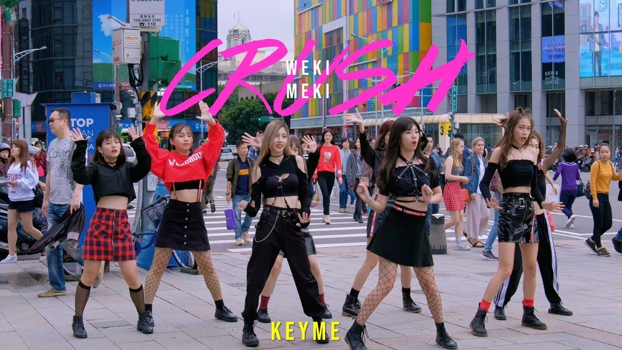 [KPOP IN PUBLIC] WEKI MEKI (위키미키) 'CRUSH' DANCE COVER by KEYME from TAIWAN 🇹🇼 （西門町）‼️🕉