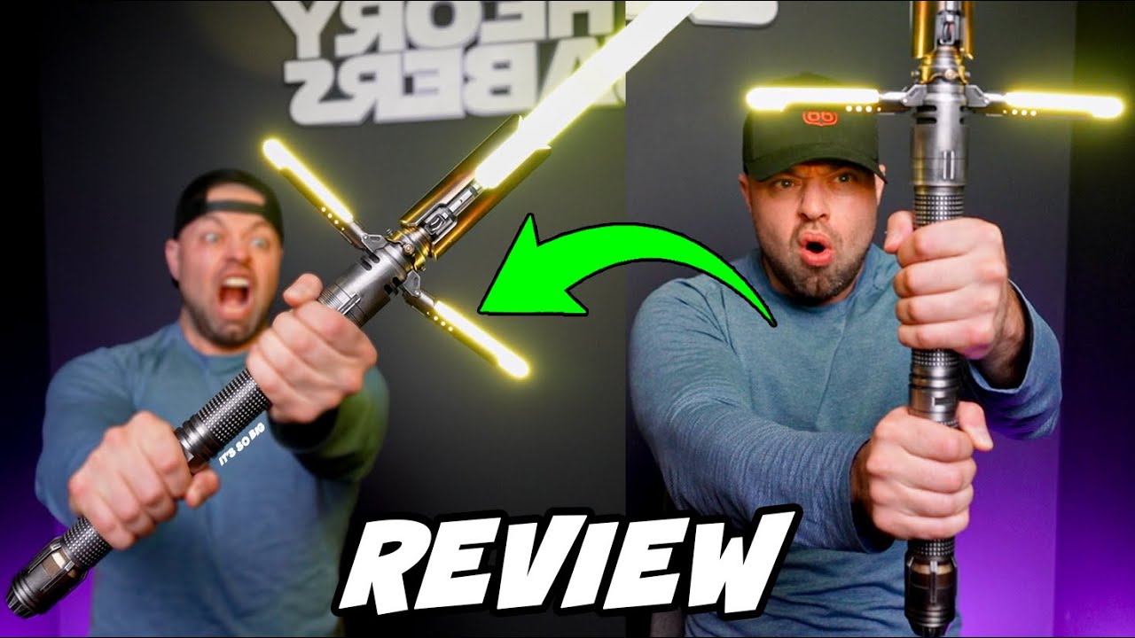 The BIGGEST Lightsaber on the Market - Theory Sabers