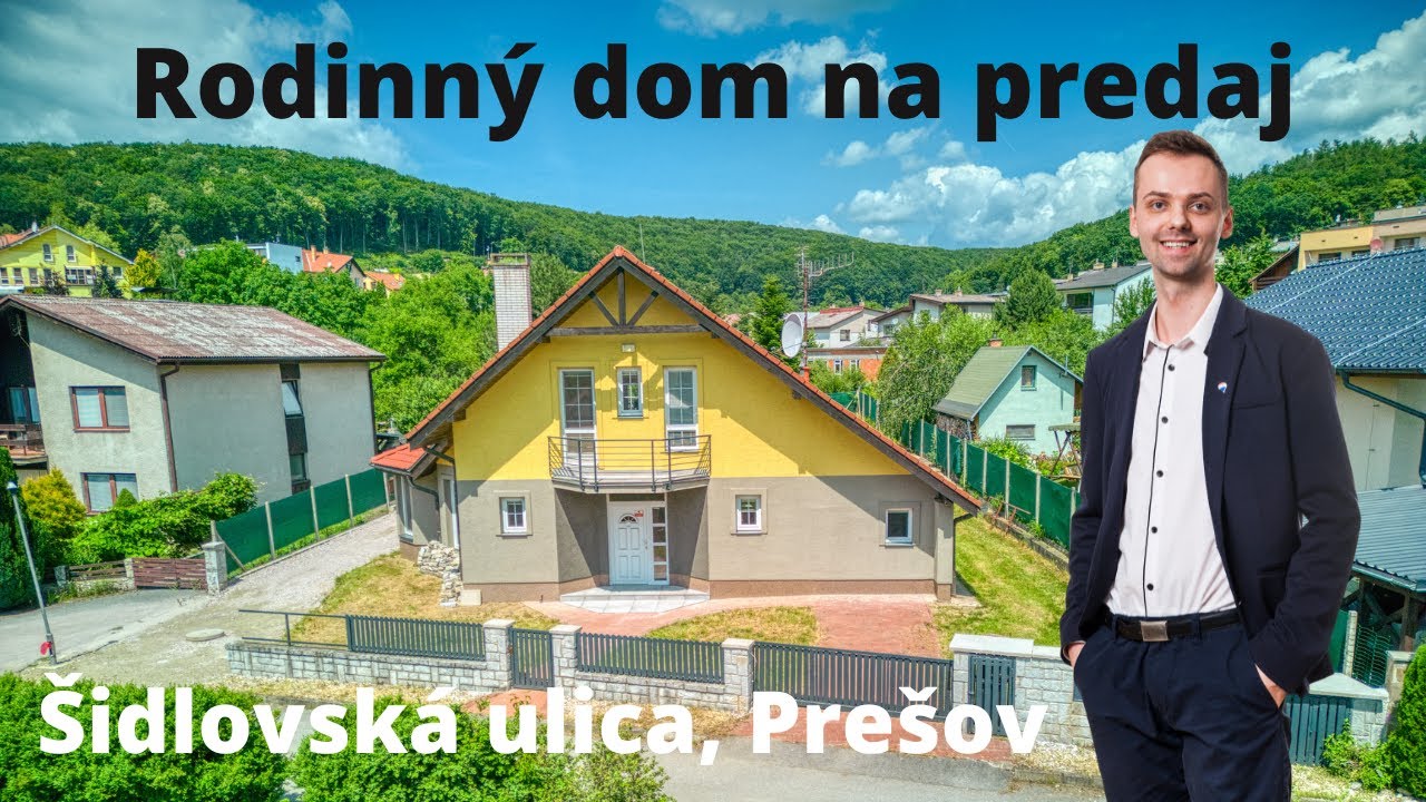 PREDANÉ: Rodinný dom na predaj, Šidlovská ulica, Prešov