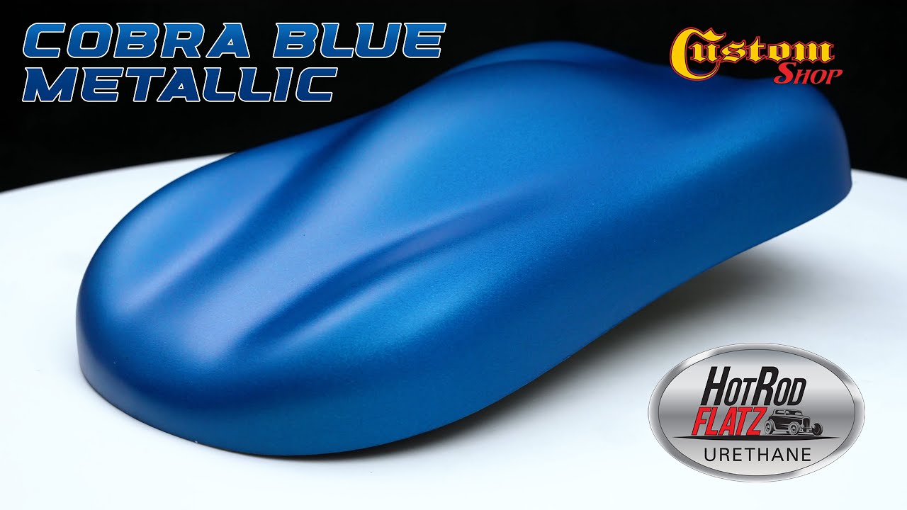 Cobra Blue Metallic-Flatz Hot Rod Flatz Urethane Gallon — TCP Global
