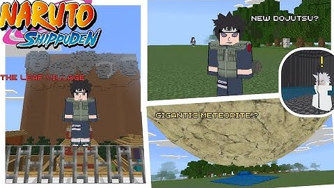 This Updated Naruto Add-on is AMAZING! | NARUTO SHIPPUDEN ADD-ON FOR MCPE/BE 1.21.101+