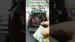 Programando Controle Remoto Rossi na Central MKN RS3-HL
