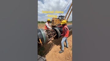 OMG 😱 Pipe Fitup with internal Clamp #shorts #trending #trendingshorts #viralvideo #viralshorts