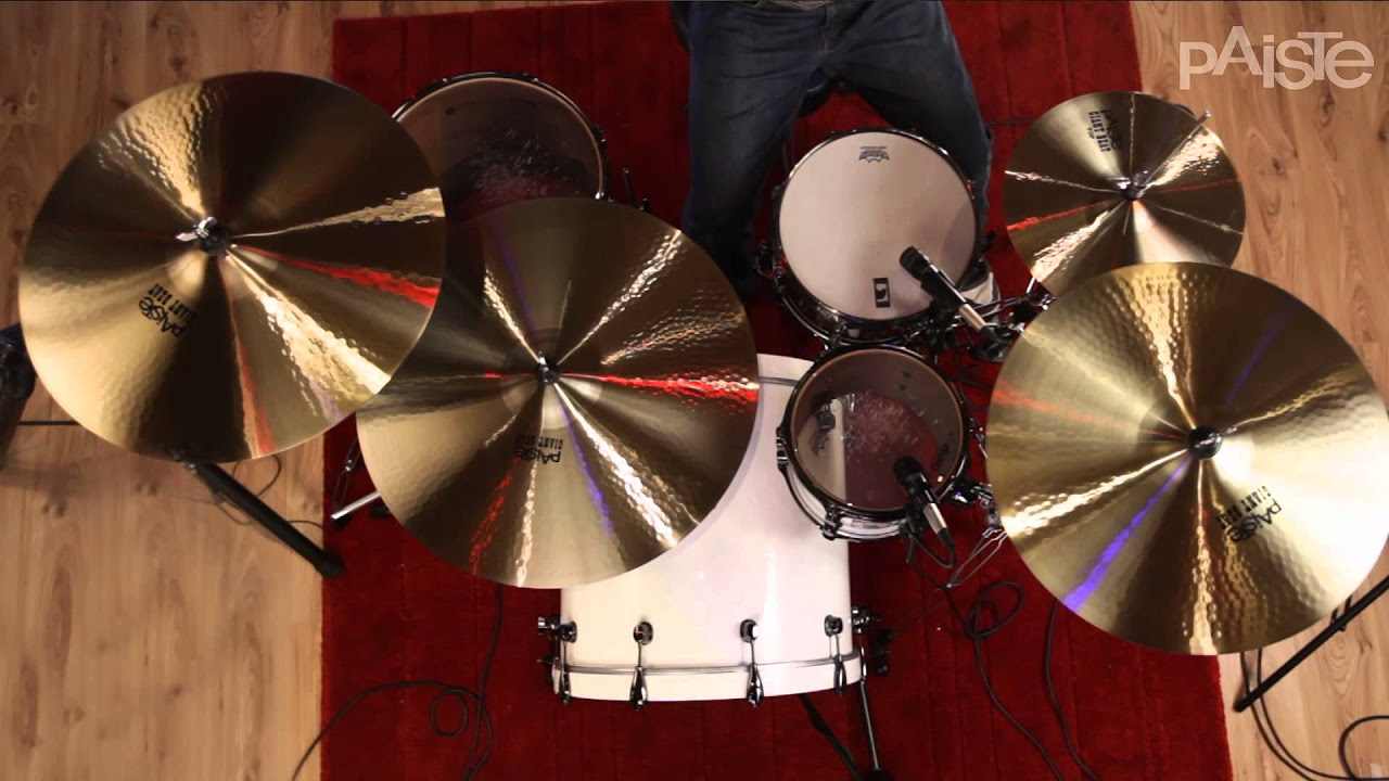 Paiste Cymbal Series Comparison Video
