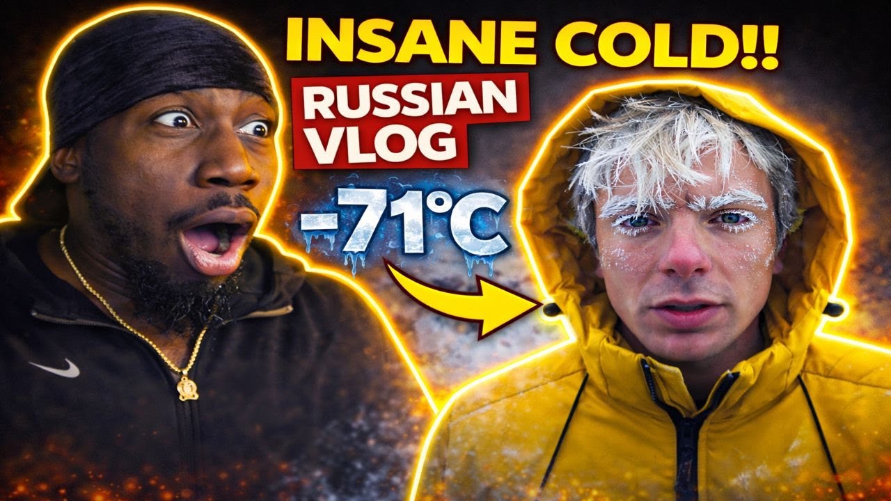 100 Hours In The Coldest City On Earth! (-71°C, -96°F) - Yakutsk, Siberia Reaction