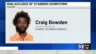 One man arrested in stabbing at Main Library