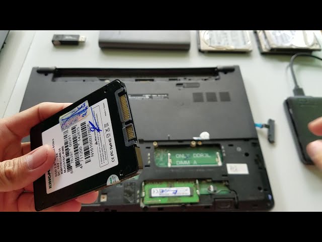 Đổi ổ cứng HDD 2.5 thành ổ SSD trên Laptop. Hướng dẫn tháo lắp ổ cứng SSD và lỗi không nhận ổ cứng.