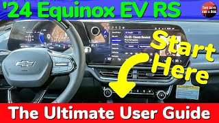 2024 Chevy Equinox EV RS - Every Screen, Every Setting