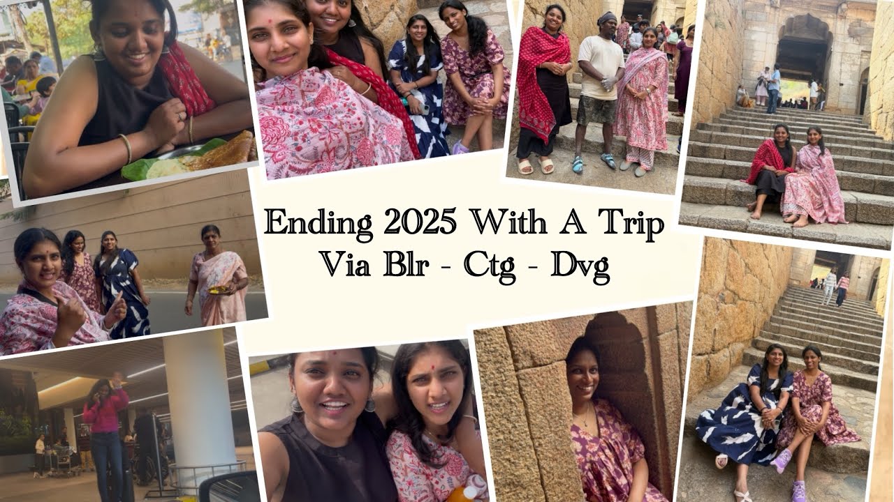 Ending 2025 With A Trip | Bangalore - Chithradurga - Davanagere 🚗