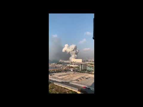 Beirut Explosion in Multiple Angle