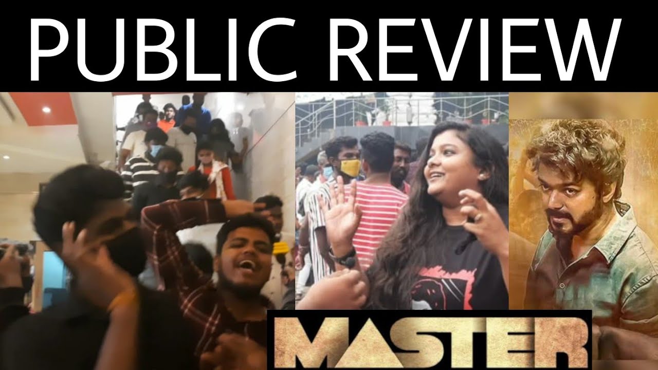 Master 1st show audience review | செதுக்கி தாண்டா! climax அ....🤯