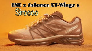 END x Salomon XT-Wings 2 Sirocco - YouTube