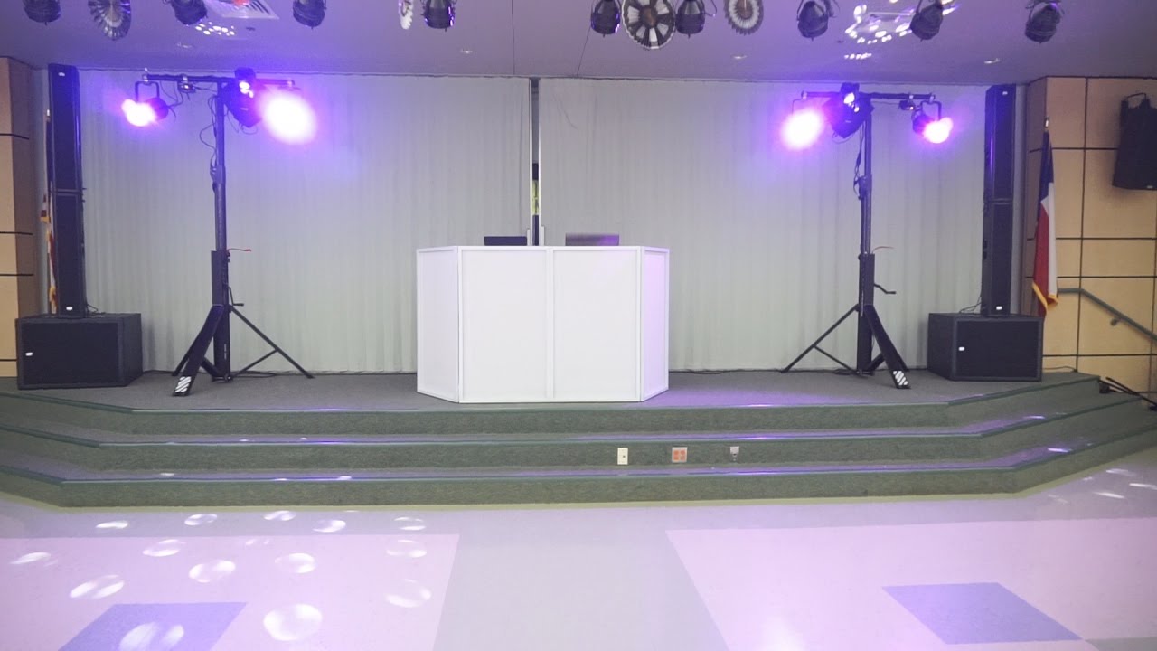 rcf dj setup