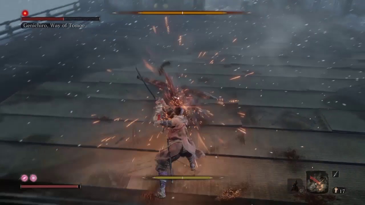 Sekiro ashina dojo fight