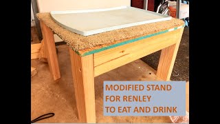 DIY Dog Stand Food Platform