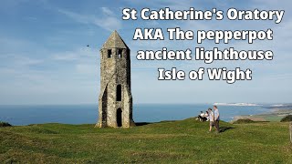 📽 St Catherine's Oratory AKA The pepperpot - ancient lighthouse - Isle of Wight
