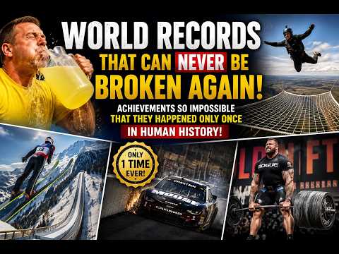World Records That May Never Be Broken Again! Achievements Made Only Once in Human History!
