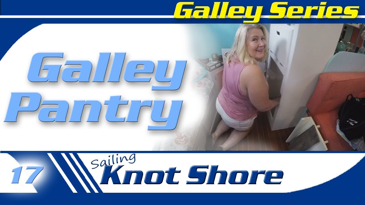 How to build a full kitchen galley pantry on a sailboat