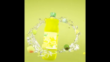 🍋 Refreshing 3D Beverage Commercial | Stunning Product Animation #3danimation #productvisualization