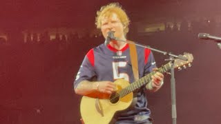 Ed Sheeran - Encore Rapping “Live” in Houston