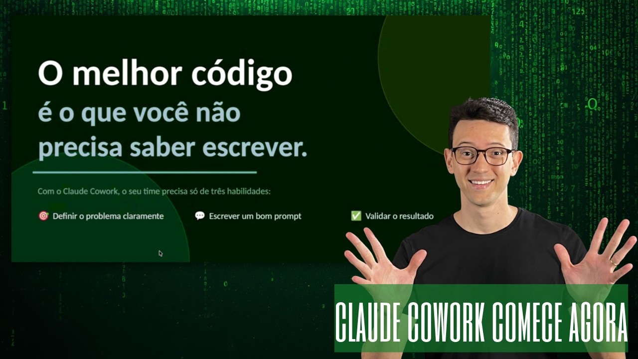 Do Zero ao Deploy com Claude Cowork: O melhor código é o que você não ...