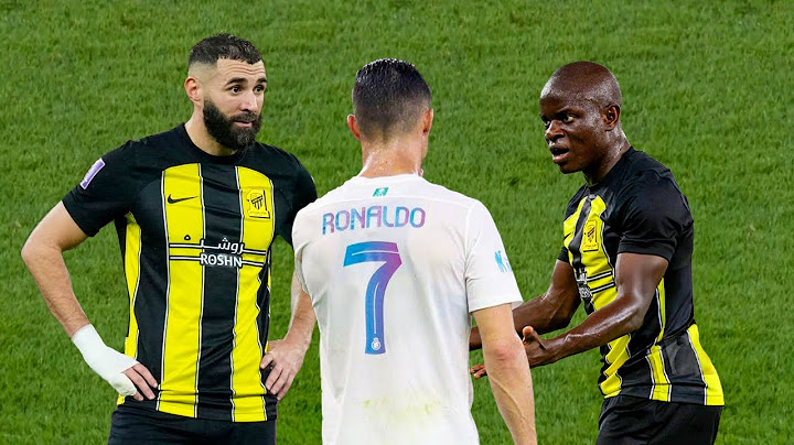 Karim Benzema and N'Golo Kanté will never forget Cristiano Ronaldo's performance in this match