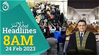 Delay in Punjab, KP elections: SC to resume hearing today - PTI&rsquo;s &lsquo;Jail Bharo&rsquo; Tehreek | Aaj News