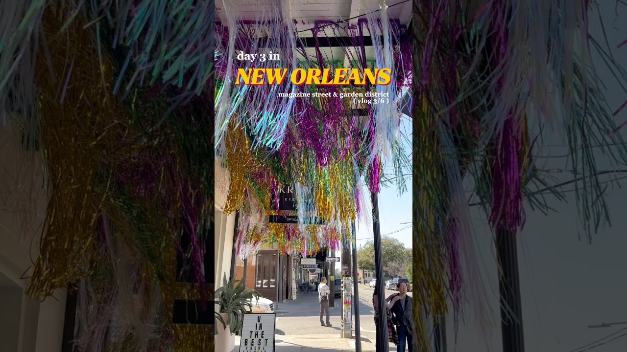 Day 3 in NOLA was spent in the Garden District 🌿 