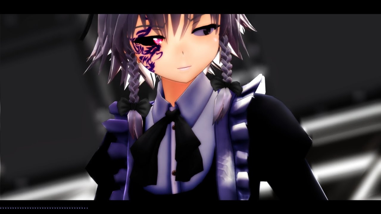 【東方MMD】ECHO【禍霊夢&禍雨心傘&黒咲夜】