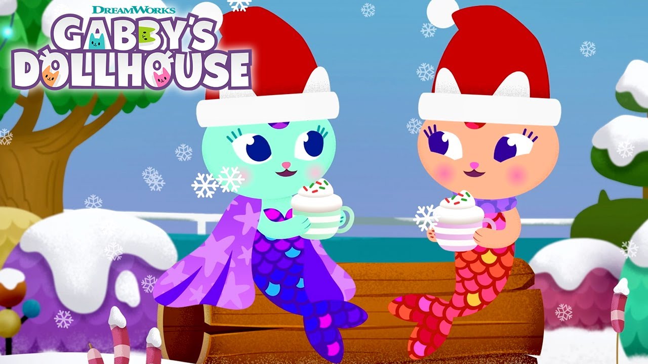 Lets Take a Holiday Music Video  GABBYS DOLLHOUSE EXCLUSIVE SHORTS  Netflix