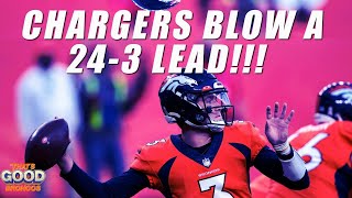 Broncos HUGE Comeback Win vs Chargers