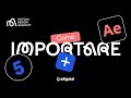 Lezione 5: Importare immagini, video e tracciati - Corso su After Effects