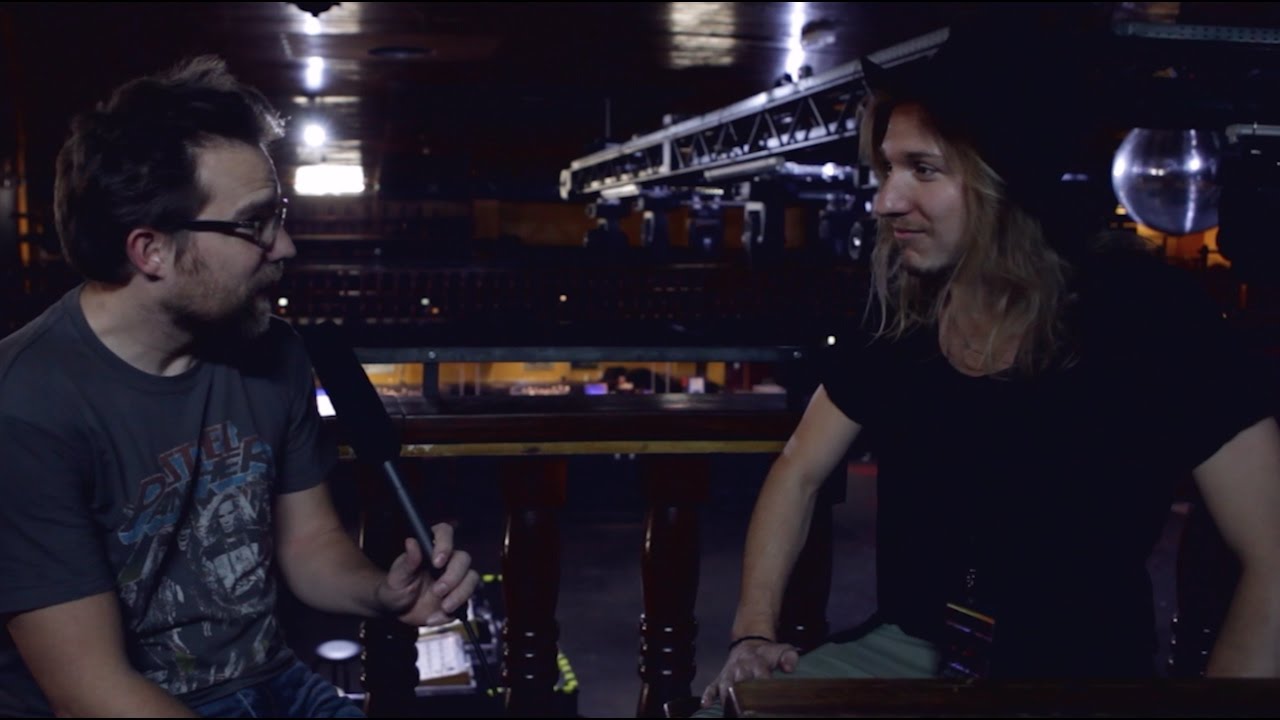 #8 Inglorious' guitarist Andreas Eriksson backstage at Große Freiheit 36, Hamburg