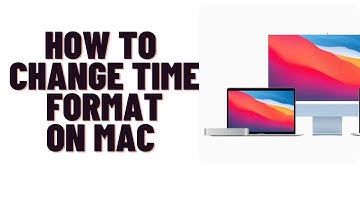how to change time format on mac