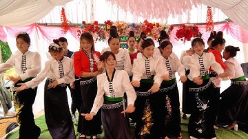 Nhạc sàn tây bắc quảy mừng tân gia cực sung tại Bản Chít Phúc Than